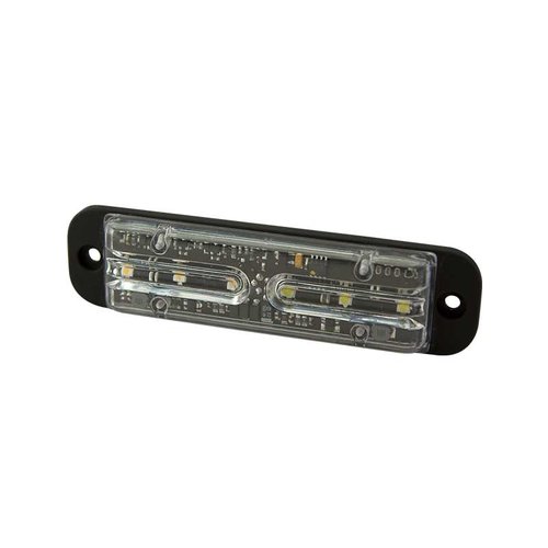 ECCO LED R65 Flitser 6-LED amber | wit Split colour 12-24v