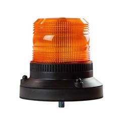 LED R65 Zwaailamp amber 12-24v 1-bouts montage ECCOLED