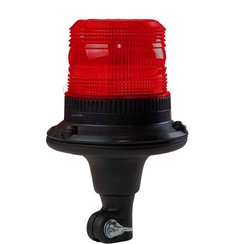 LED R65 Zwaailamp rood 12-24v Flexi DIN ECCOLED