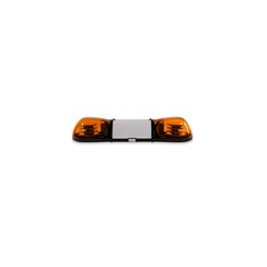 6 serie  |  R65 LED flitsbalk amber  |  wit midden, 2 | 750mm