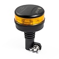 TRALERT® LED R65 Beacon amber with amber lens 12/24v DIN base