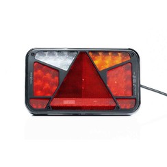 LED taillight+numberplate light right 12-24v 7-functions 100cm cable