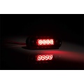Fristom LED Dark markeerverlichting inbouw rood 12-24v 0,15m. kabel