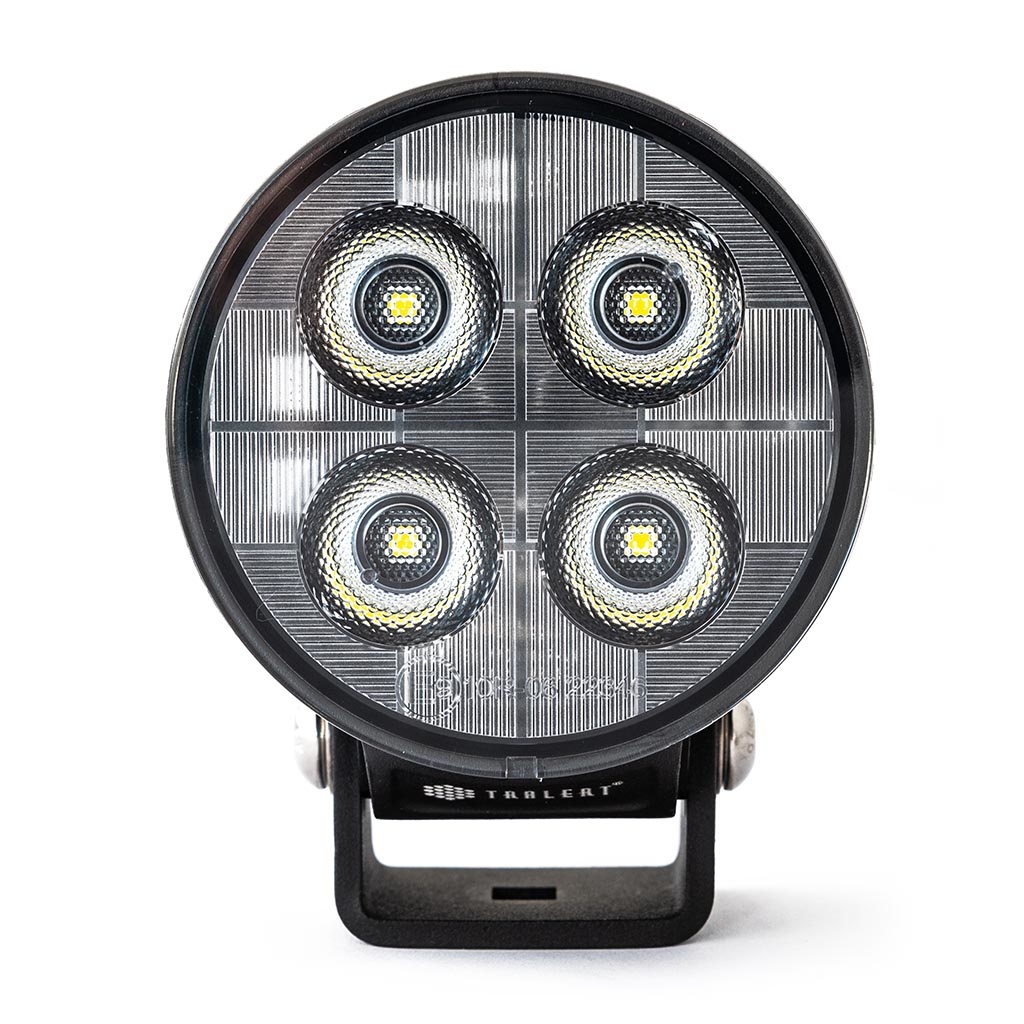 LED Arbeitsscheinwerfer rund 3800lm / 40Watt / Deutsch-Con / 9-36v