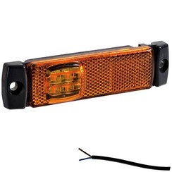 LED marker light amber | 12-24v | 500cm. cable