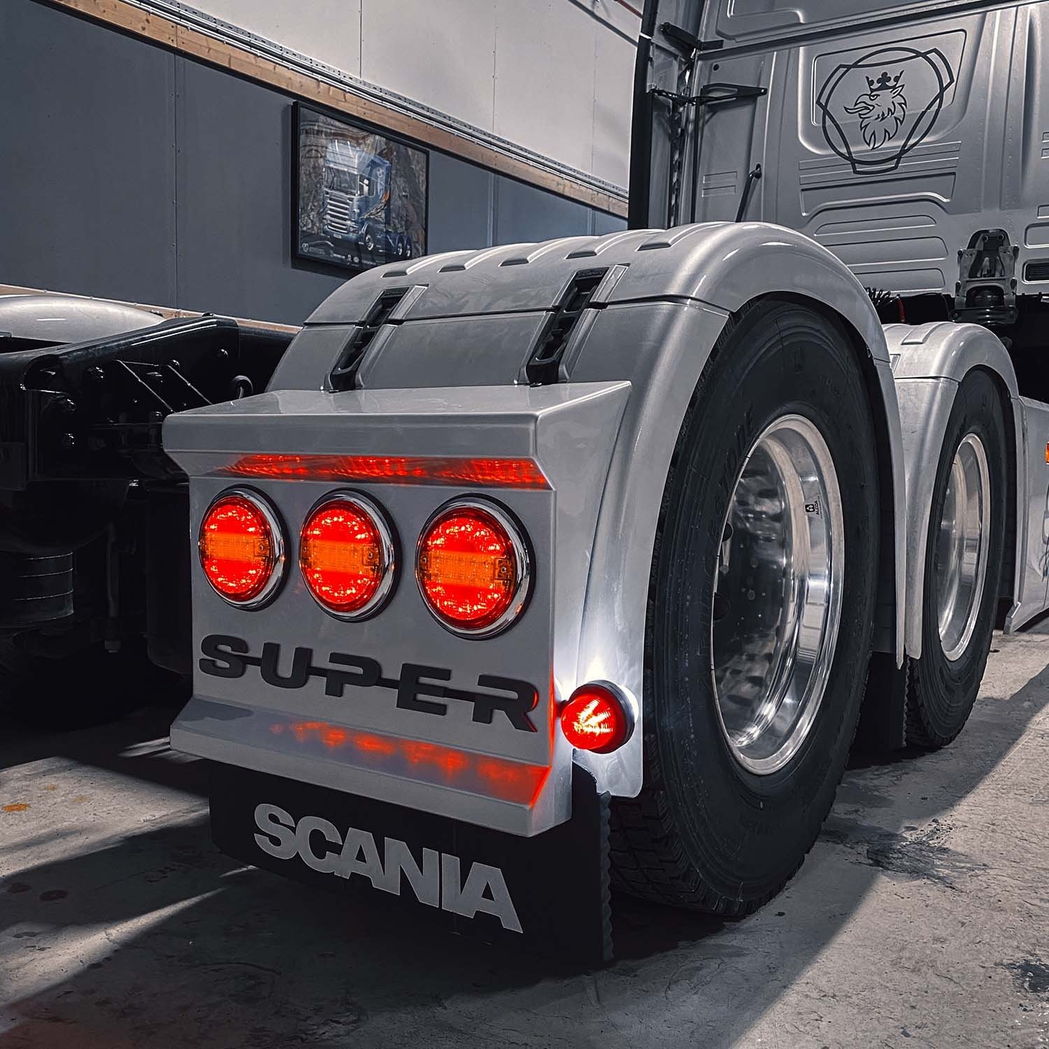 LED Rückleuchten Für Scania Serie 6 Lkw Beleuchtung Nummernschild