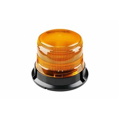4-3/4 Amber LED Strobe Light Caged Beacon - Amber