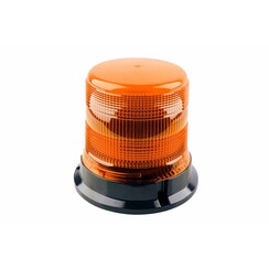 R65 LED zwaailamp, amber/hoog 12-24v, 3-boutsmontage
