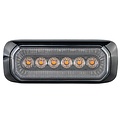 TRALERT® LED R65 flitser + Halo-ring, wit/amber 12-24v