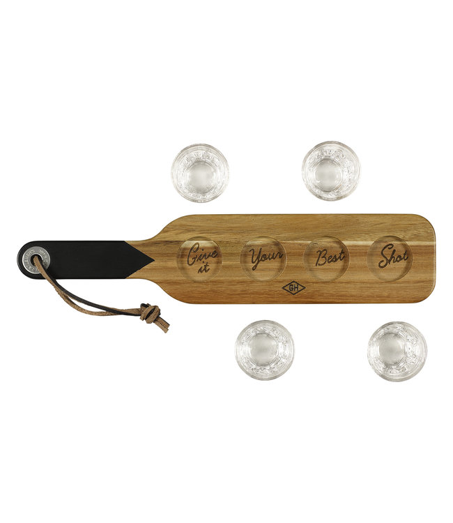 Gentlemen's Hardware Shot Board