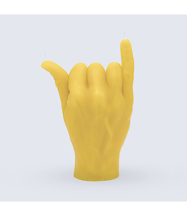 CandleHand CandleHand Kaars - Shaka - yellow