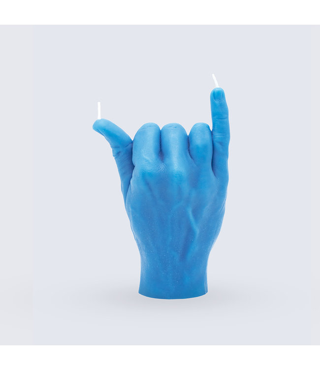 CandleHand CandleHand Kaars - Shaka - blue