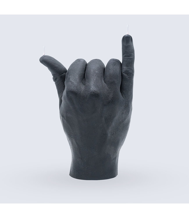 CandleHand CandleHand Kaars - Shaka - black