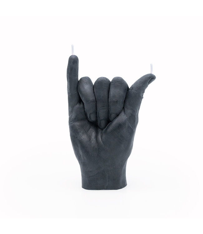 CandleHand CandleHand Kaars - Shaka - black