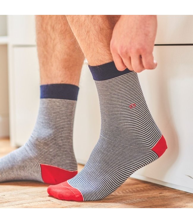 Billybelt Katoenen sokken Striped  41 - 46