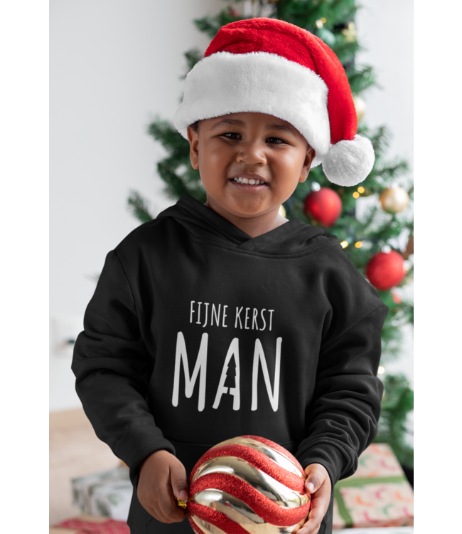 Kletskont Fijne kerst man hoodie