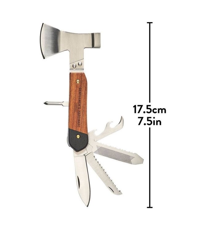 Gentlemen's Hardware Axe Multitool | 10 in 1 multi-tool