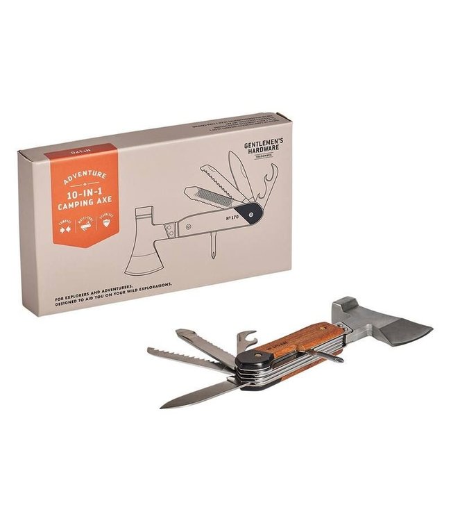 Gentlemen's Hardware Axe Multitool | 10 in 1 multi-tool