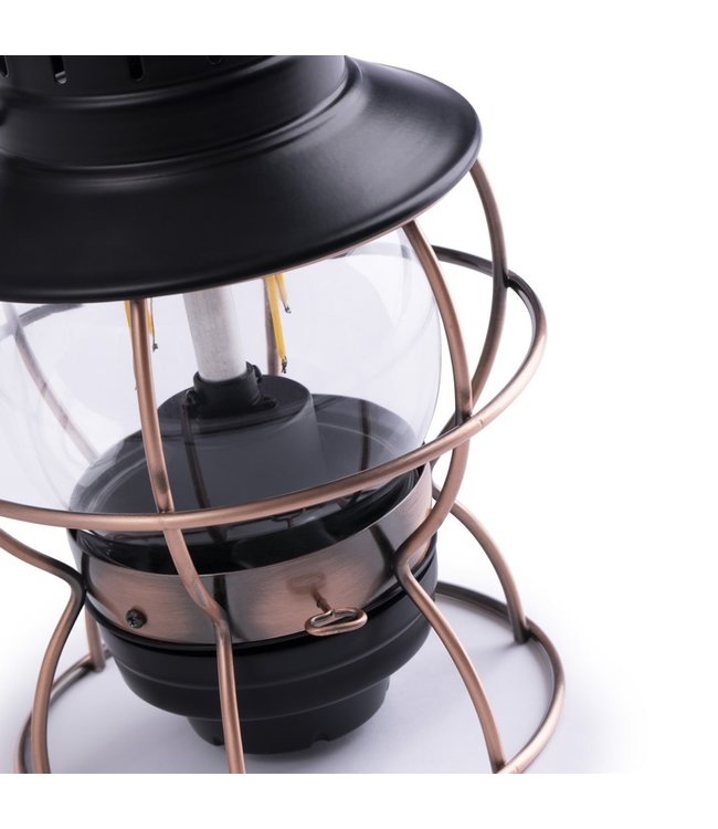 Barebones Railroad Lantaarn - Brons - oplaadbaar