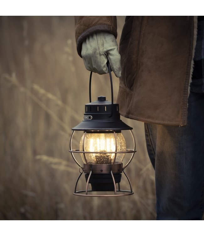 Barebones Railroad Lantaarn - Brons - oplaadbaar