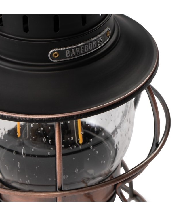 Barebones Railroad Lantaarn - Brons - oplaadbaar