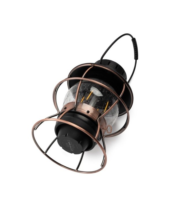 Barebones Railroad Lantaarn - Brons - oplaadbaar