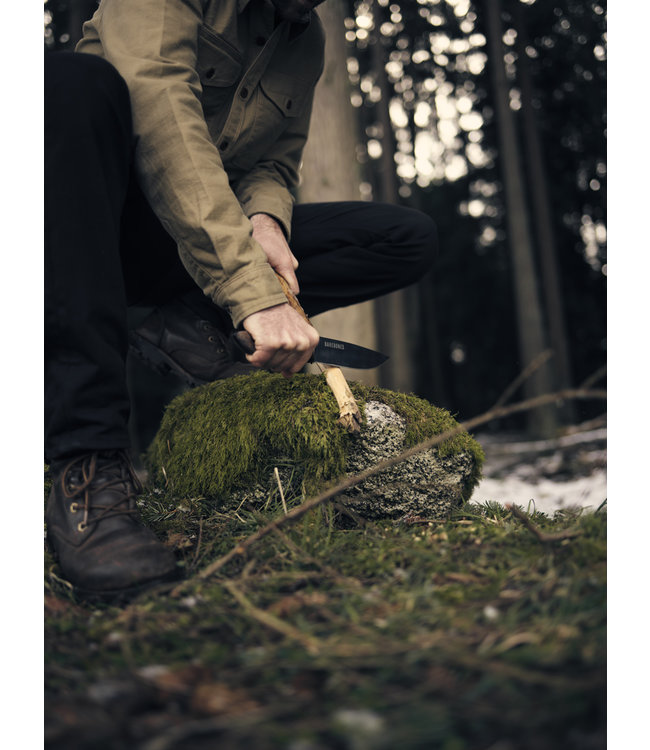 Barebones No. 6 Field Knife - traditioneel mes met holster