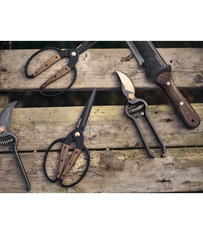 Barebones Tuinschaar groot - Walnoot