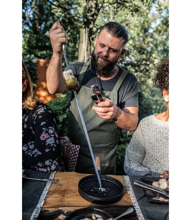 Forged Churrasco Olive Forged Serveerpan