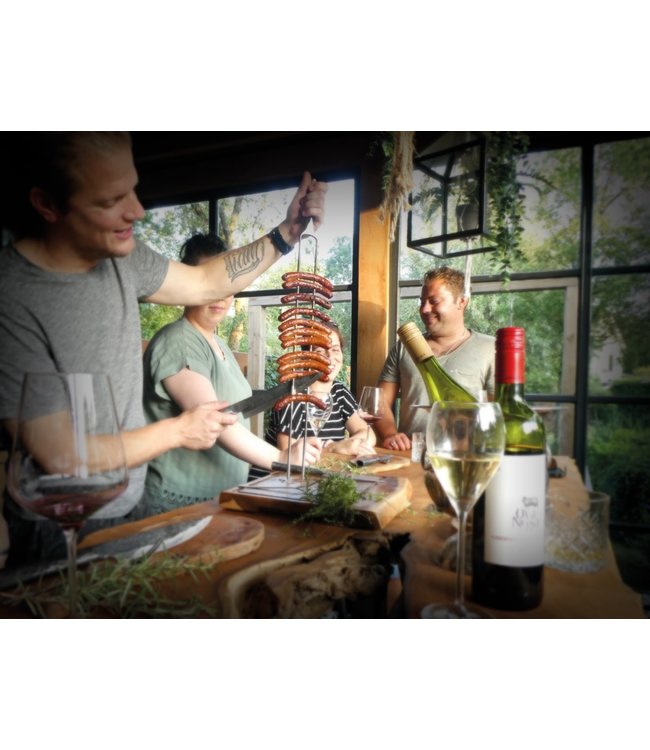 Forged Churrasco Forged Olive Vorkspies 50, 60 of 70 cm