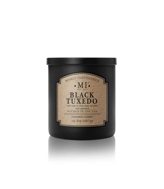 Colonial Candle Black Tuxedo kaars