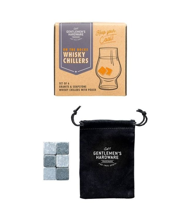 Gentlemen's Hardware Whiskey Chillers stones