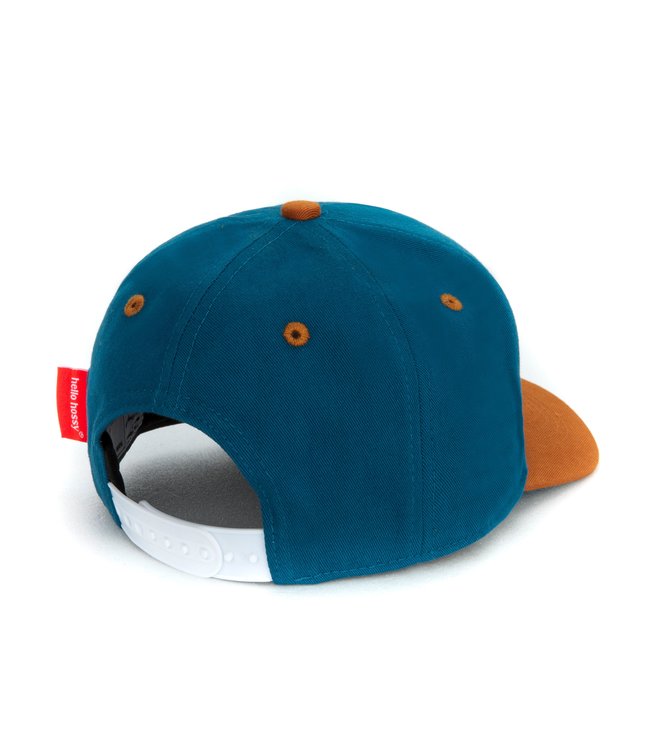 Hello Hossy Zo Vader Zo Zoon/Dochter Matching caps - Duck blue