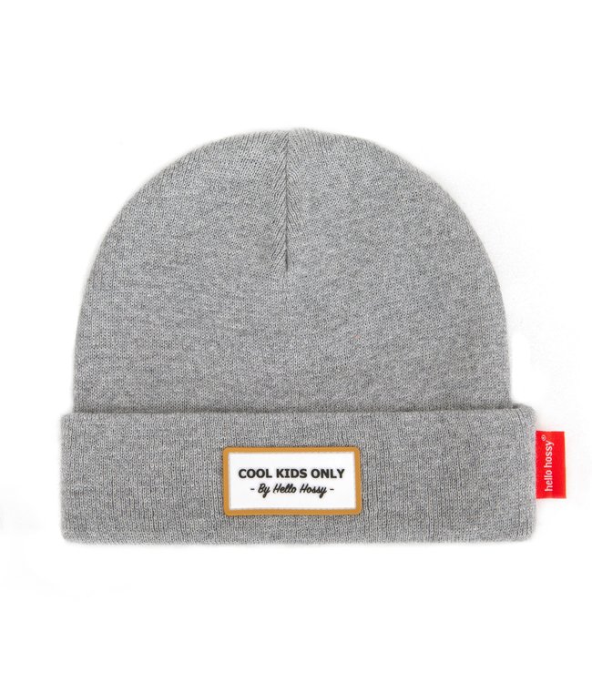 Hello Hossy Zo Vader Zo Zoon/Dochter Matching Mutsen- Urban Grey