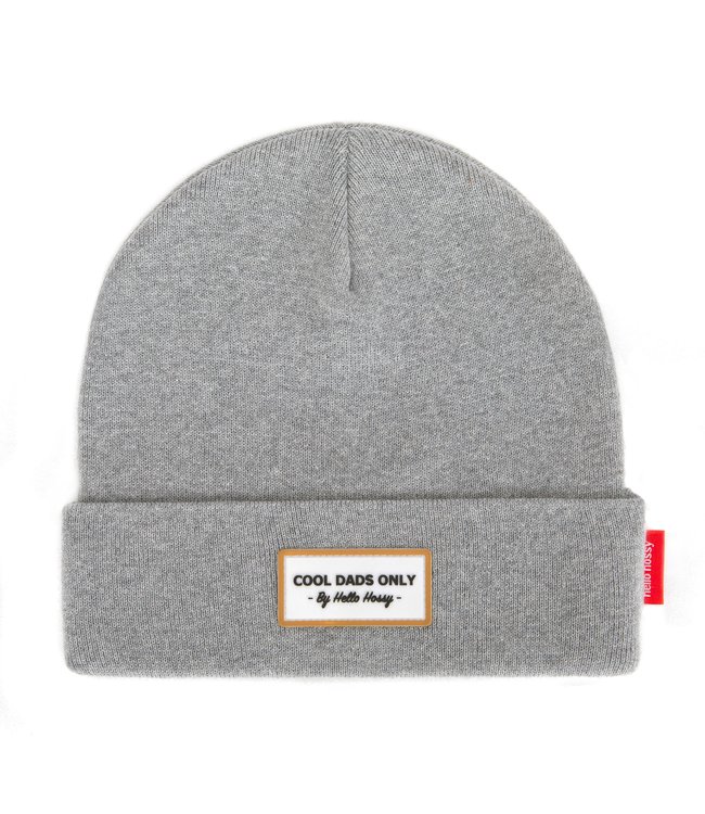Hello Hossy Zo Vader Zo Zoon/Dochter Matching Mutsen- Urban Grey