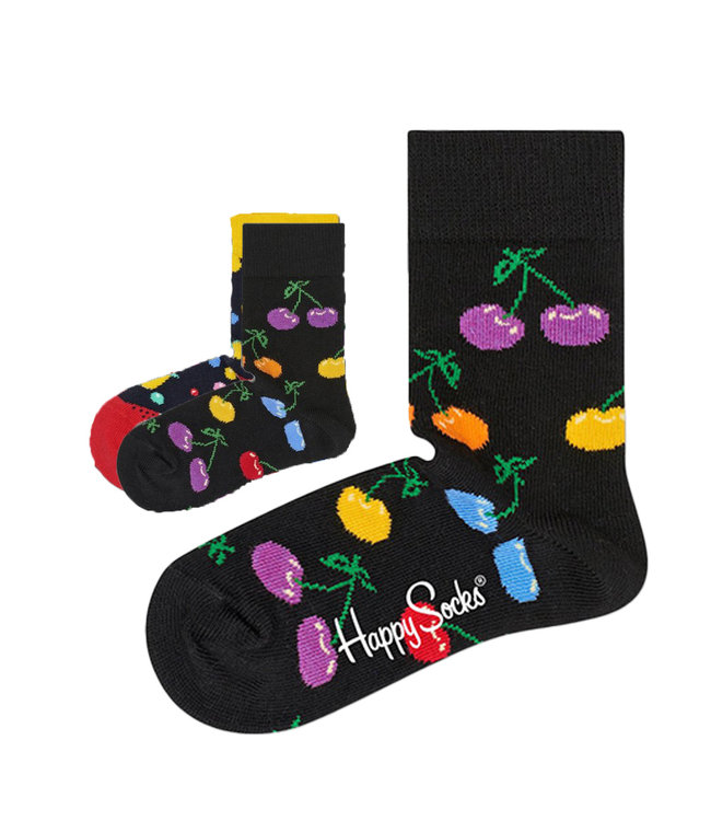 Happy Socks Zo Vader Zo Zoon/Dochter sokken Cherry