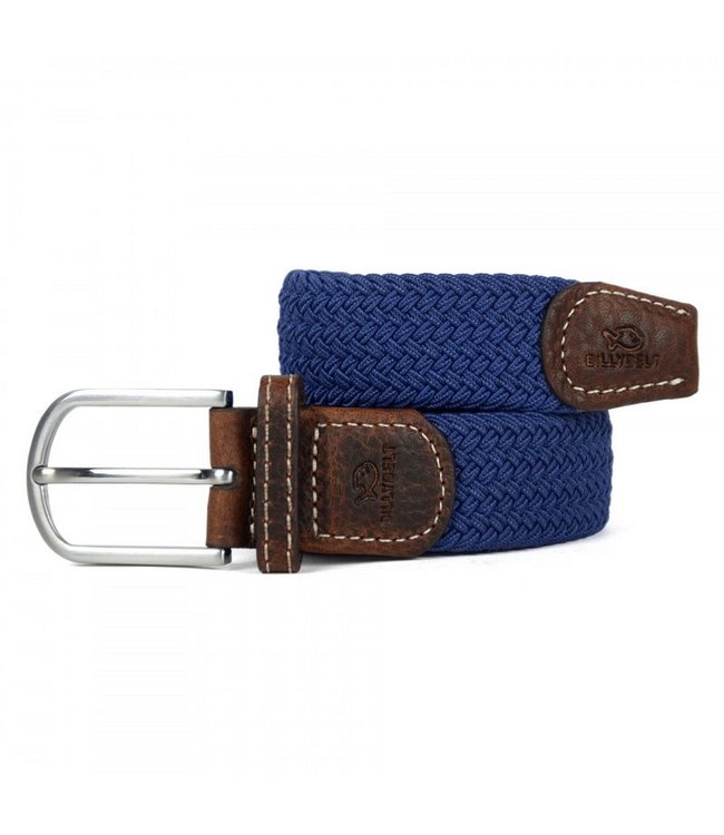 Billybelt Geweven riem - Cobalt Blue