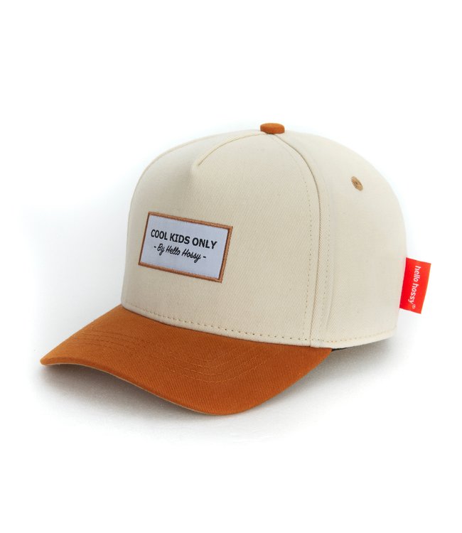 Hello Hossy Zo Vader Zo Zoon/Dochter Matching caps - Mini Beige