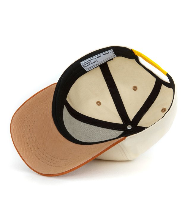 Hello Hossy Zo Vader Zo Zoon/Dochter Matching caps - Mini Beige