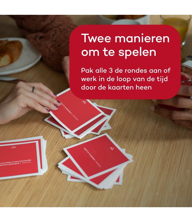 Vertellis Relatie-editie vragenkaartspel