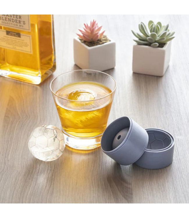 Kikkerland Voetbal Ice Balls - set van 2