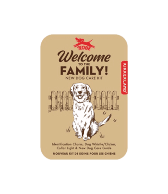 Kobe Welkom bij de familie | Hondenkit