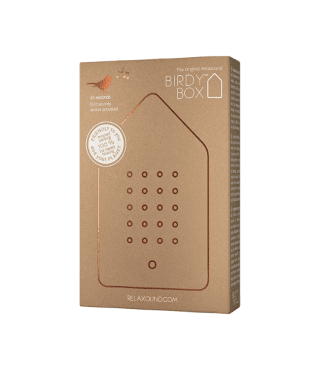Relaxound Birdy Box Koper | Vogelhuis