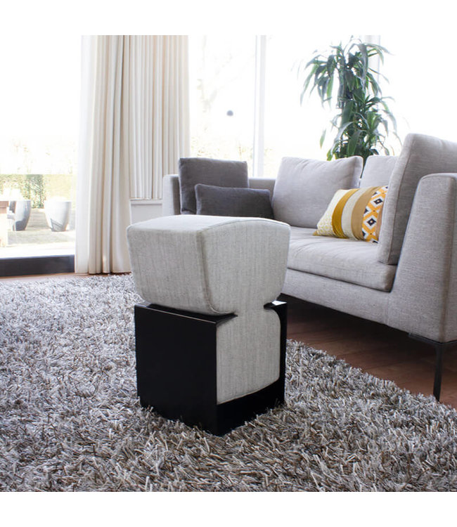 Heeej BolBi design Kruk Lima - Light Grey melange