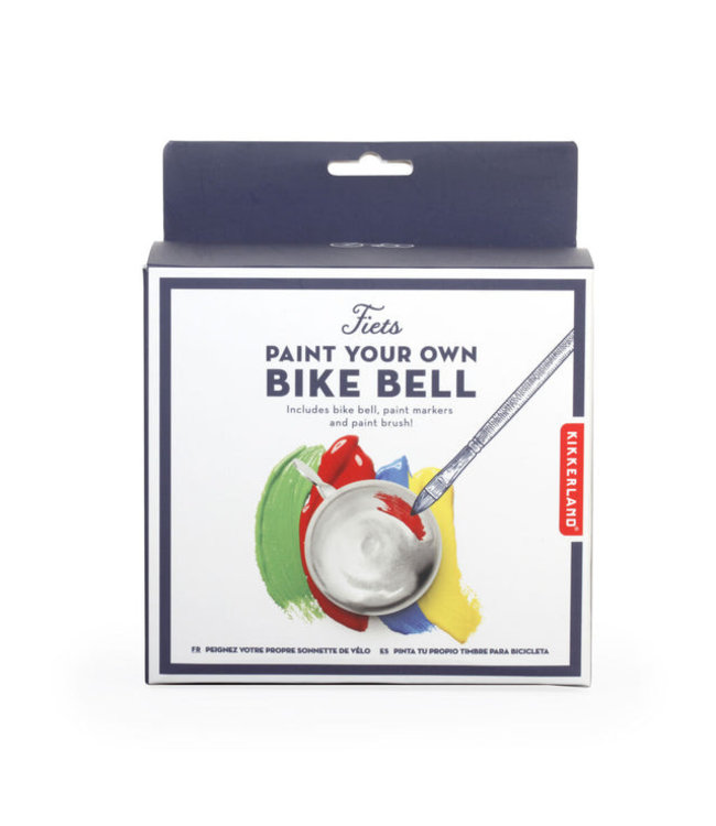 Kikkerland Paint your own! Fietsbel