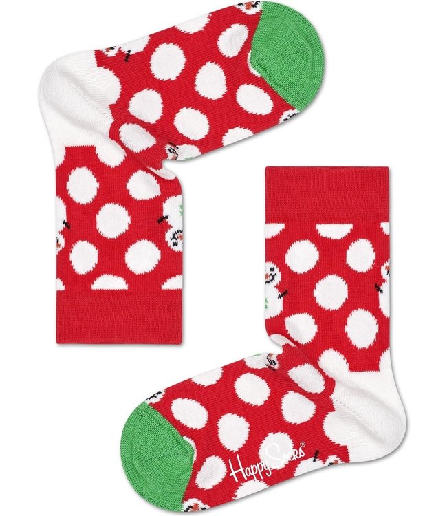 Happy Socks 3-pack Happy Kerst sokken Kids | Maat 0-12 maanden