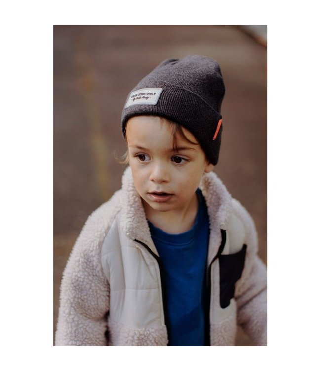 Hello Hossy Zo Vader Zo Zoon/Dochter Matching Mutsen- Urban Black