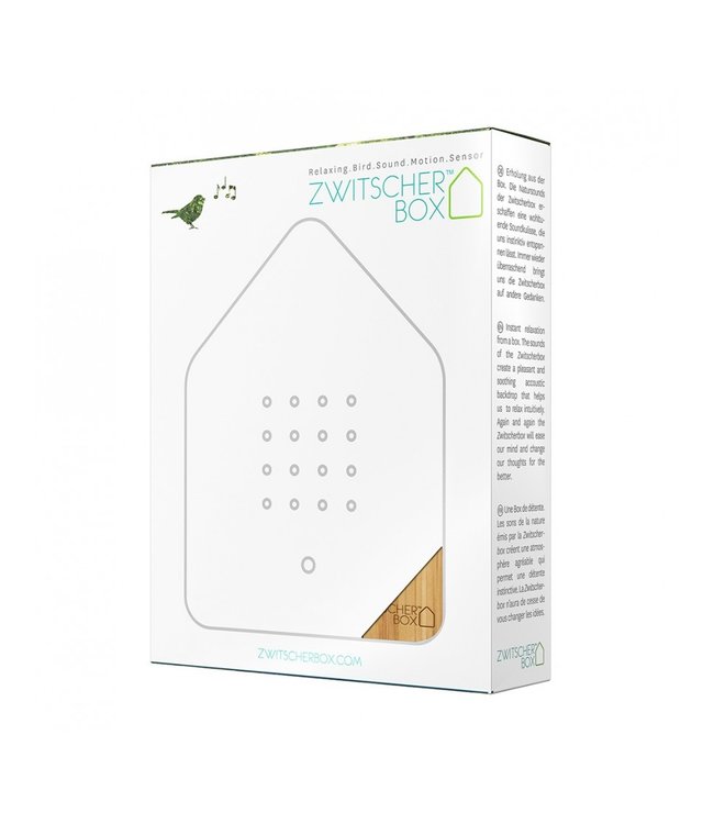 Relaxound 'Vogelhuis'Bamboe  | Zwitscherbox