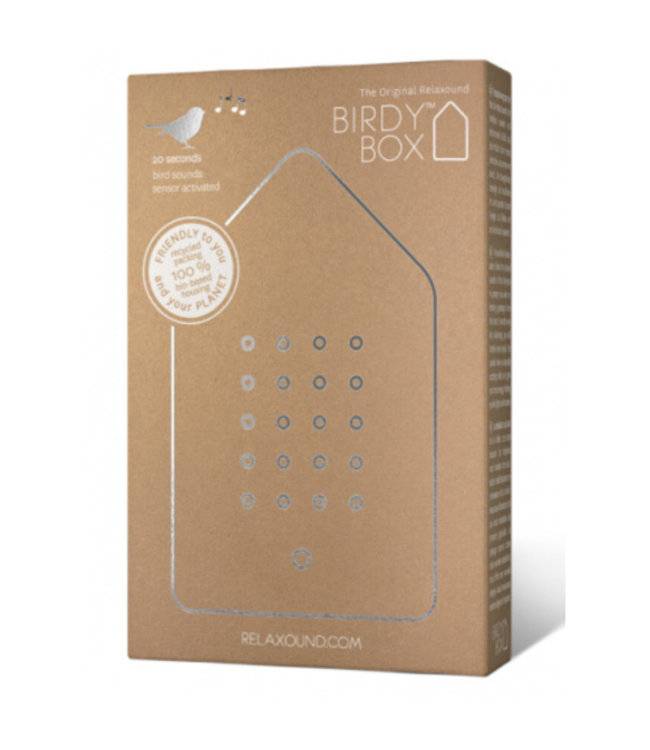 Relaxound Birdy Box RVS | Vogelhuis