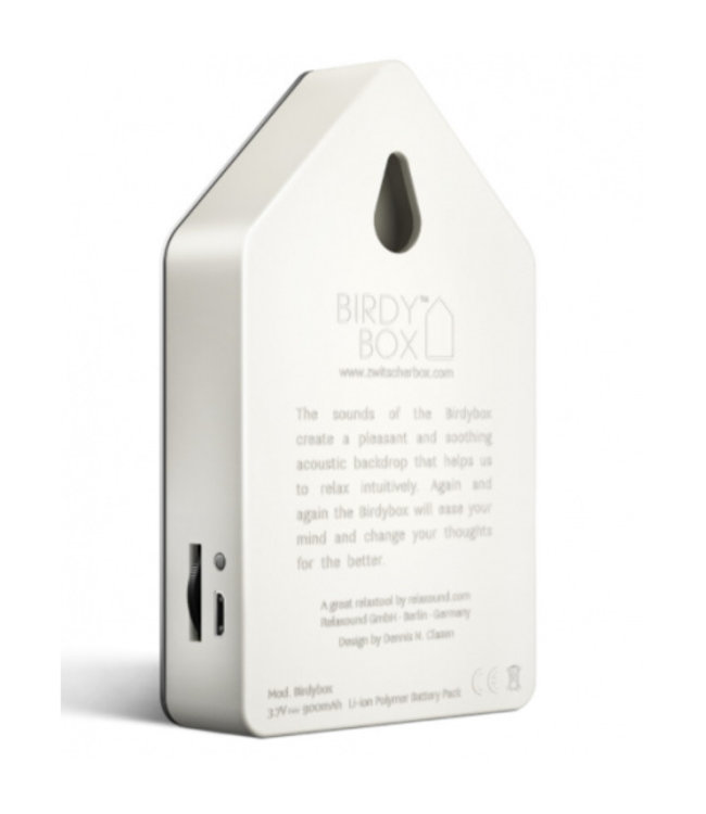 Relaxound Birdy Box RVS | Vogelhuis